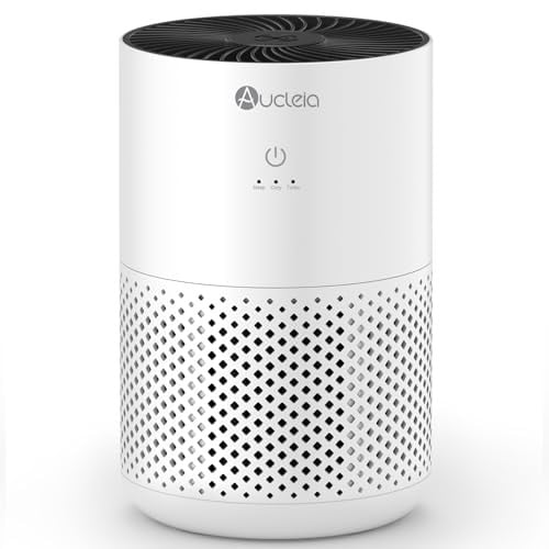 Aucleia Air Purifier with H13 True HEPA Filter & Aromatherapy