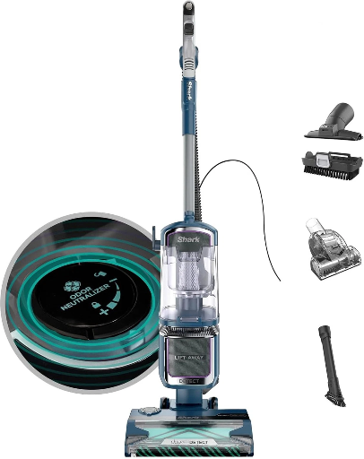 Shark Detect Performance Lift-Away Upright Vacuum (Navy, Certified Refurbished) Deal