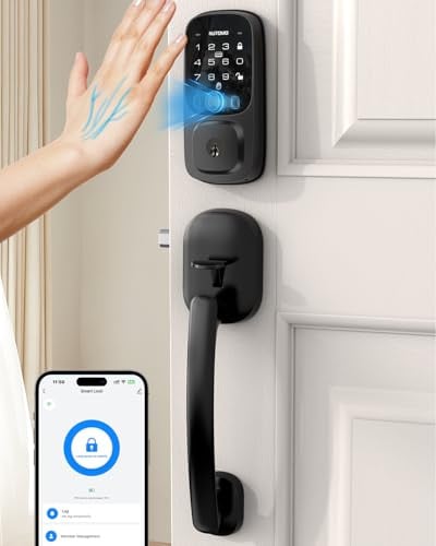Palm Vein Smart Lock Keyless Entry Door Locks with Handle Set Deal