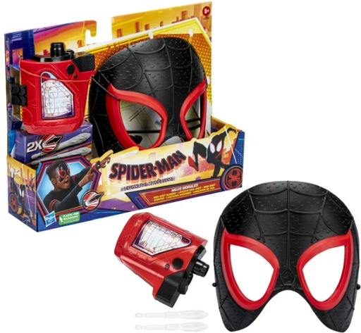 Marvel: Across the Spider Verse Miles Morales Mask and Blaster