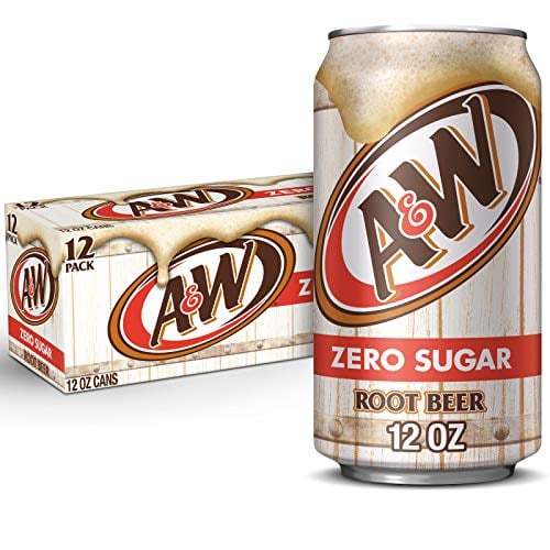 A&W Zero Sugar Root Beer Soda 12-Pack Deal