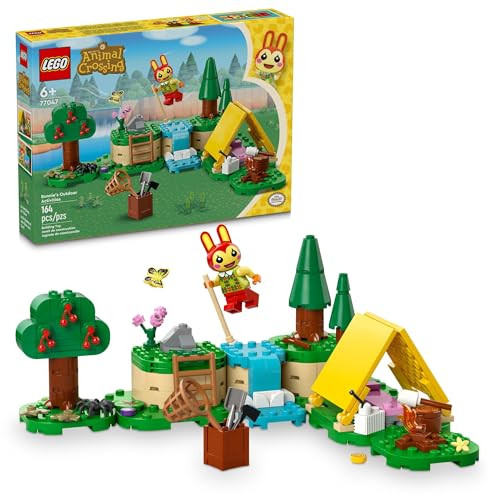 164-Piece Lego Animal Crossing Bunnie's Outdoor Activities Toy Building Set