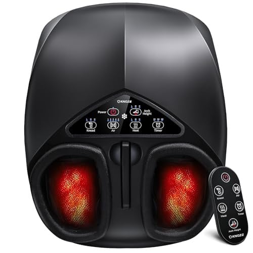 KNQZE Shiatsu Foot Massager w/ Heat & Remote Deal