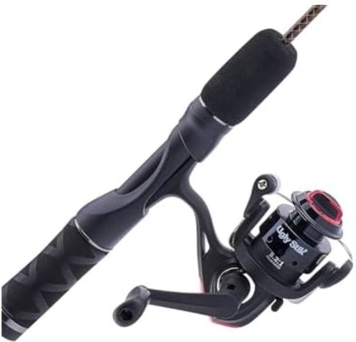 Ugly Stik GX2 Ice Spinning Reel and 36" Fishing Rod Combo Medium Heavy Deal