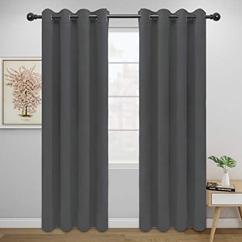 Easy-Going Blackout Curtains, 2 Panel Set 52x84" Deal