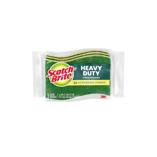 Scotch-Brite Heavy Duty Scrub Sponges 24-Pack