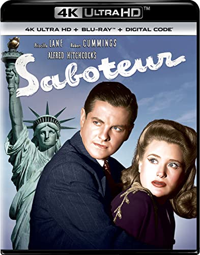 Saboteur 4K UHD + Blu-ray + Digital Deal