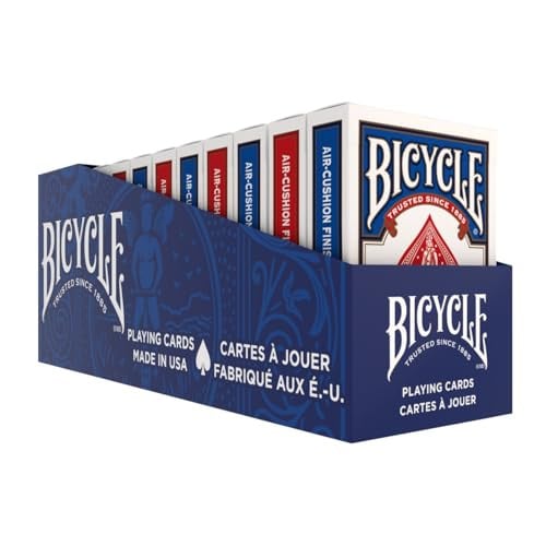 Bicycle Standard Rider Back Playing Cards, Poker Size, 12 Pack Deal