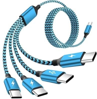 Travel Essentials 4-in-1 USB-C Splitter Multi-Charging Cable Deal
