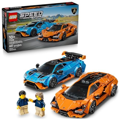 LEGO Speed Champions Lamborghini Revuelto & Lamborghini Huracán STO 607-Piece Deal