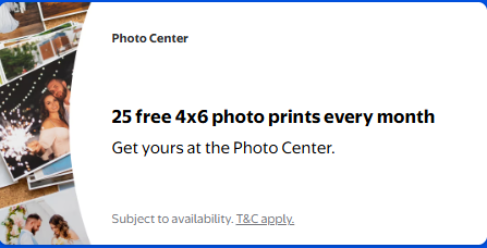 Walmart+ Members: 25 Free 4"x6" Photo Prints per Month + Free Store Pickup