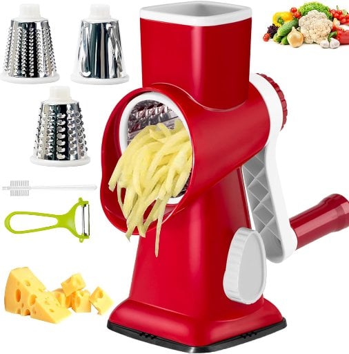 Multifunctional Manual Rotary Cheese Grater