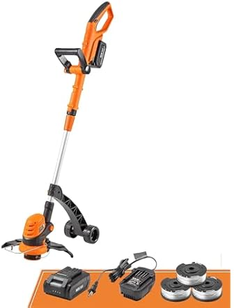 LawnMaster CLGT2410S 24V 10" Cordless String Trimmer Deal