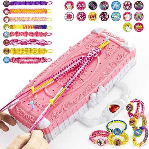 TQRAZ Bracelet Making Kit (Pink or Purple)