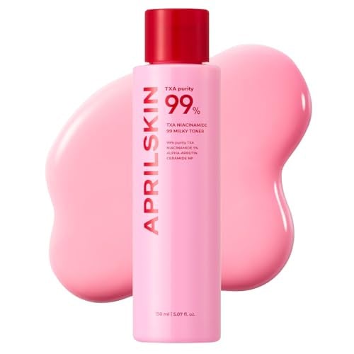 Aprilskin TXA+Niacinamide 99 Pink Milky Brightening Toner 5.07-Ounce