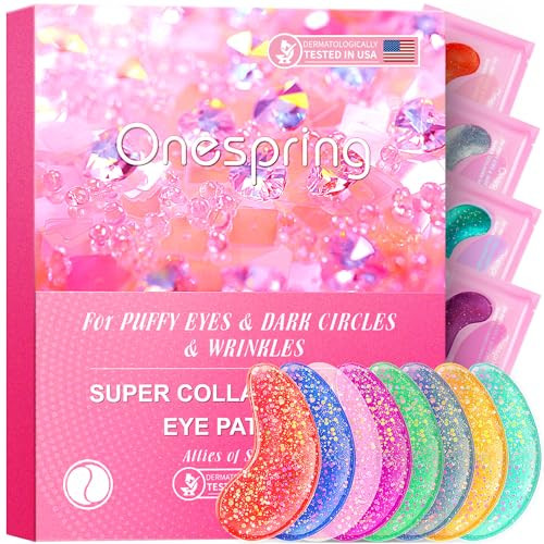 24-Pairs Onespring Under Eye Gel Patches (Pink)