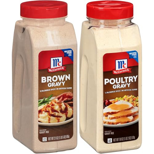 McCormick Brown and Poultry Gravy Mix 18oz. 2-Pack