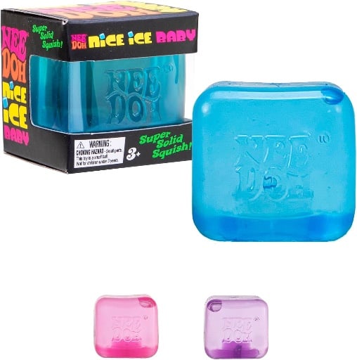 NeeDoh Nice Ice Baby - 1.25" Cube Deal