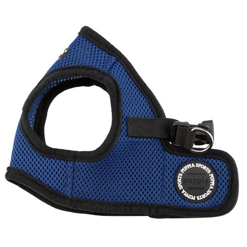 PUPPIA International Soft B Vest Harness Royal Blue Large