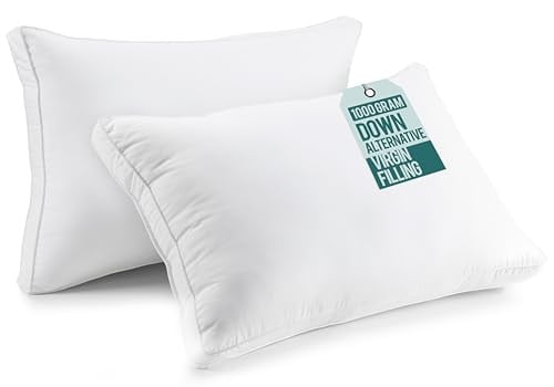 Utopia Bedding Down Alternative Bed Pillows Queen Size, Set of 2 Deal