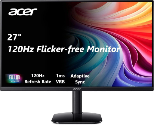 27" Acer KB272 G0BI FHD 1080p 120Hz IPS Monitor