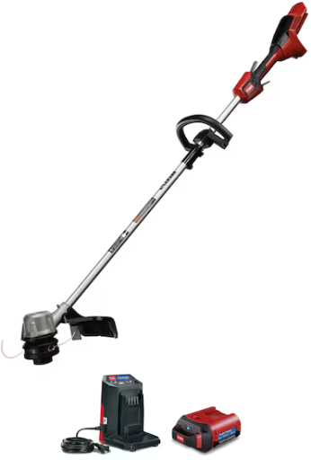 Toro Flex-Force 60-volt max 16-in Straight Shaft Battery String Trimmer 2.5 Ah Deal