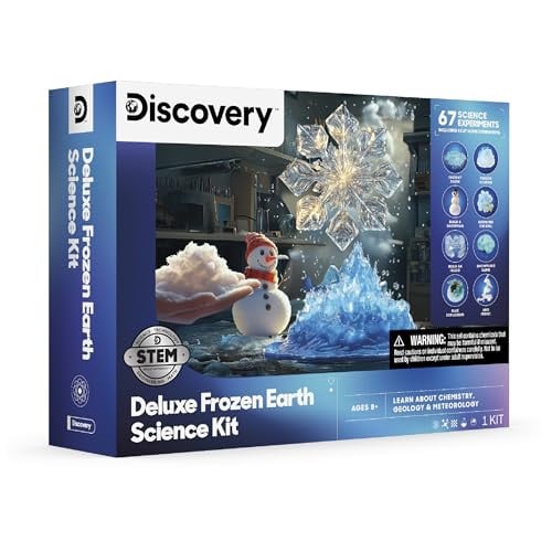 Discovery Deluxe Frozen Earth Science Kit w/ 67 Experiments Deal