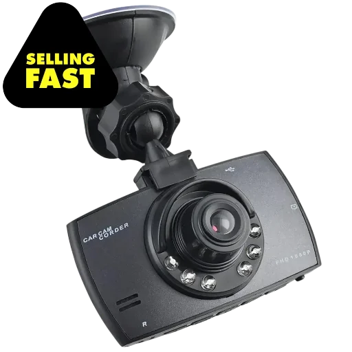 Lifeware Ultra Slim 1080P Dash Cam with 2.4" Screen