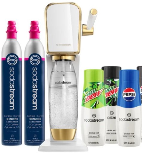 SodaStream Art Sparkling Water Maker Bundle