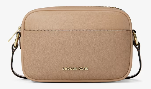 Michael Kors Jet Set Small Signature Logo Camera Crossbody Bag Deal