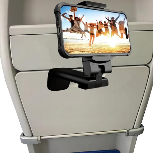 Travel Airplane and Auto Foldable Phone Holder Mount