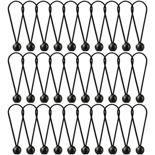 HORUSDY Heavy Duty Bungee Balls 30-Pack 6"