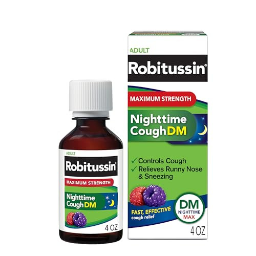 Robitussin Nighttime Max DM 4-Oz Liquid Cough Medicine