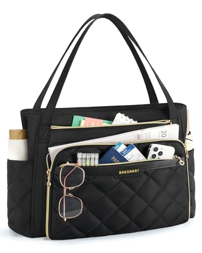 BAGSMART Quilted with Insulated Pocket Tote Bag Deal