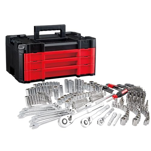 262-Piece Craftsman Mechanics Tool Set w/ Versastack Hard Case (SAE/Metric)