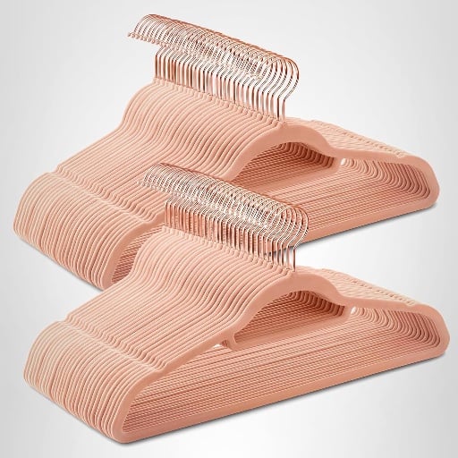 SONGMICS Velvet Hangers, 50-Pack Deal