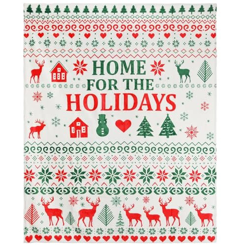 Cozy Christmas Throw Blanket 50x60 inch