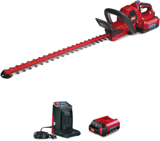 Toro Flex-Force 60-volt max 24-in Battery Hedge Trimmer 2.5 Ah Battery Included Deal