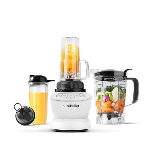 3-Speed Nutribullet Full-Size Blender Combo w/64-Oz Pitcher + 32-Oz Cup + 24-Oz Cup