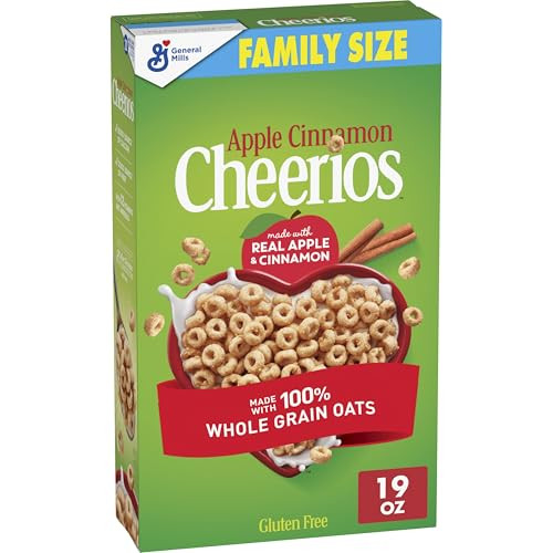 19-Oz Apple Cinnamon Cheerios Breakfast Cereal