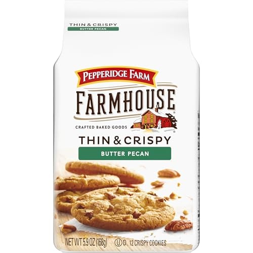 Pepperidge Farm Farmhouse Thin & Crispy Butter Pecan Cookies 5.9 Oz Deal