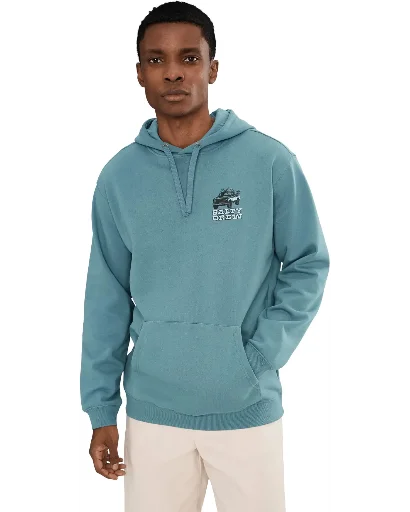 Salty Crew Men's Truck Stop Fleece Hoodie Deal