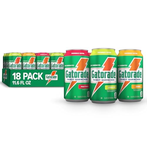 Gatorade Thirst Quencher 12 Fl Oz Cans 18 Pack Deal