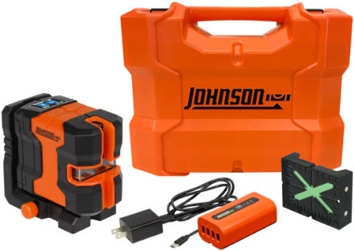 Johnson Level 330-ft Green Self-Leveling Cross-line/Horizontal plane Laser Level Deal
