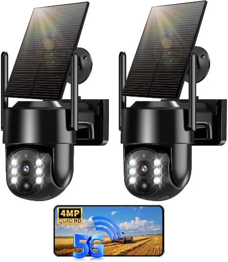 Solar Security Cameras Wireless Outdoor Deal