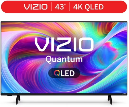VIZIO 43" 4K QLED Smart TV