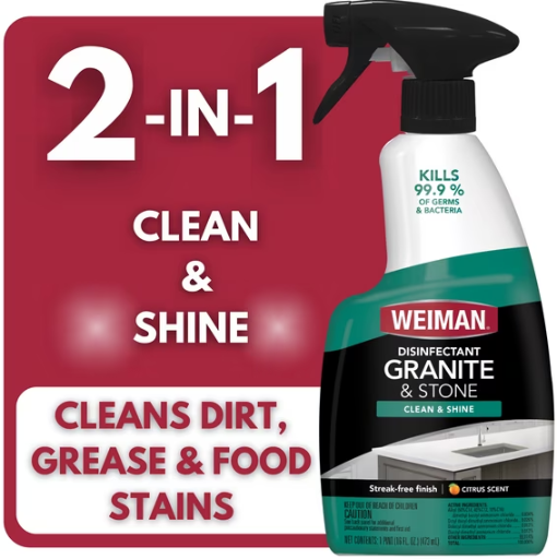 Weiman Granite Cleaner & Polish 16 Ounce