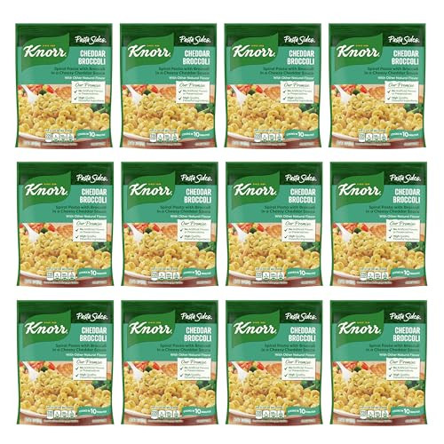 Knorr Pasta Sides 12 Count Cheddar Broccoli 4.3 oz