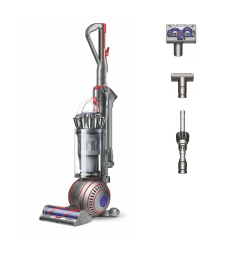 Restored Premium Dyson Ball Animal 3 Upright Vacuum Nickel/Silver