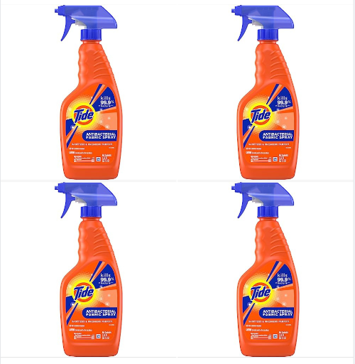 Tide Antibacterial Fabric Spray - 4 count  